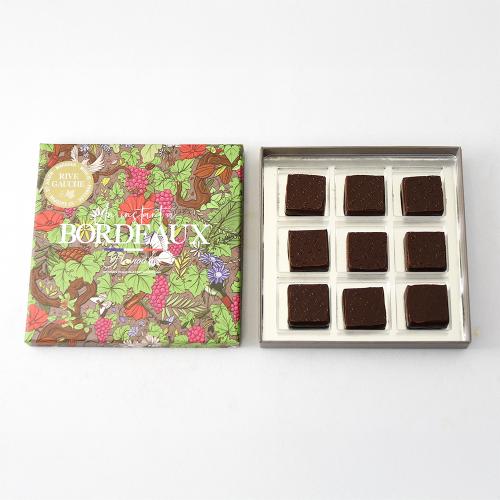 【バレンタインデー】ワインガナッシュボルドー左岸9粒入り