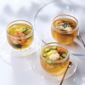〈京都 季節料理 門〉4種の夏のゼリー寄せ　　