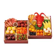 中華 二段重（W425）＜関西・岡山・鳥取・島根地域お届け＞384259