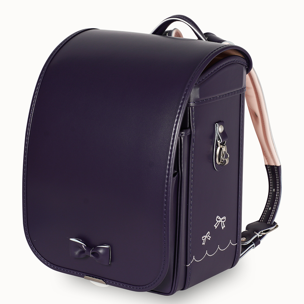 ＜Pure Ribbon＞ランドセル（PUR-042-Cパープルネイビー）