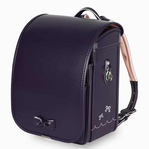 ＜Pure Ribbon＞ランドセル（PUR-042-Cパープルネイビー）
