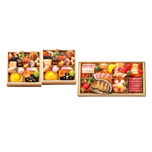 ＜高島屋 銘々盛りおせち＞和 1人前二客・洋 一段（W350）＜関西・岡山・鳥取・島根地域お届け＞383503