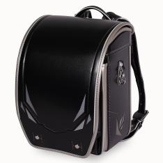 ＜Lucas-F＞ランドセル（LUC-042P-Cクロ／ライトシルバー）