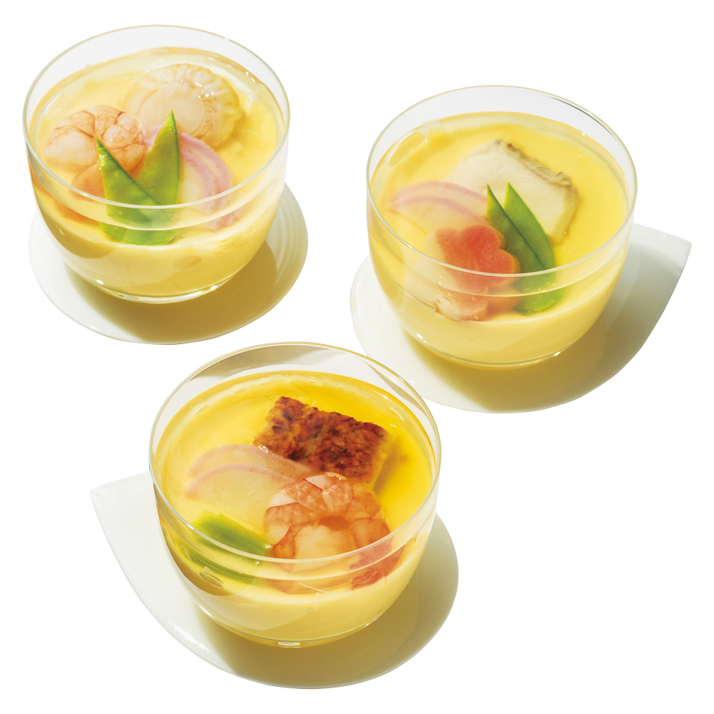 〈京・料亭 わらびの里〉料亭のこだわり冷し茶碗蒸し