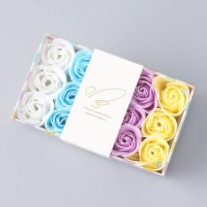 花のカタチの石けん アソートローズ