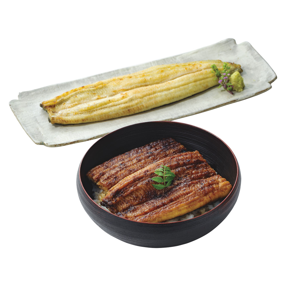 〈浜松・勢麟〉うなぎの蒲焼・白焼セット