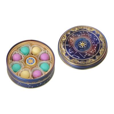 【バレンタインデー】＜メリーチョコレート　ナハトラビュリント＞シュテルン（星）×2缶セット