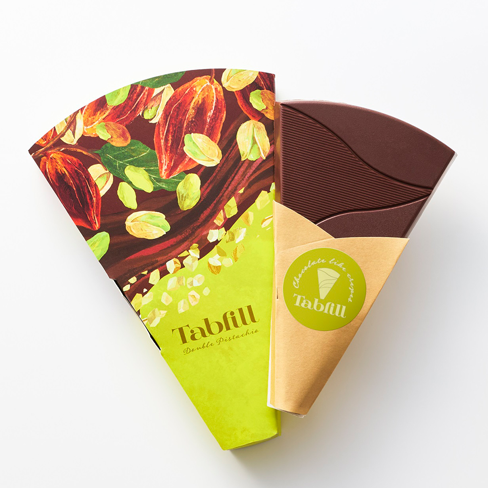 【バレンタインデー】〈メリーチョコレート　タブフィル〉ダブルピスタチオ×2個セット