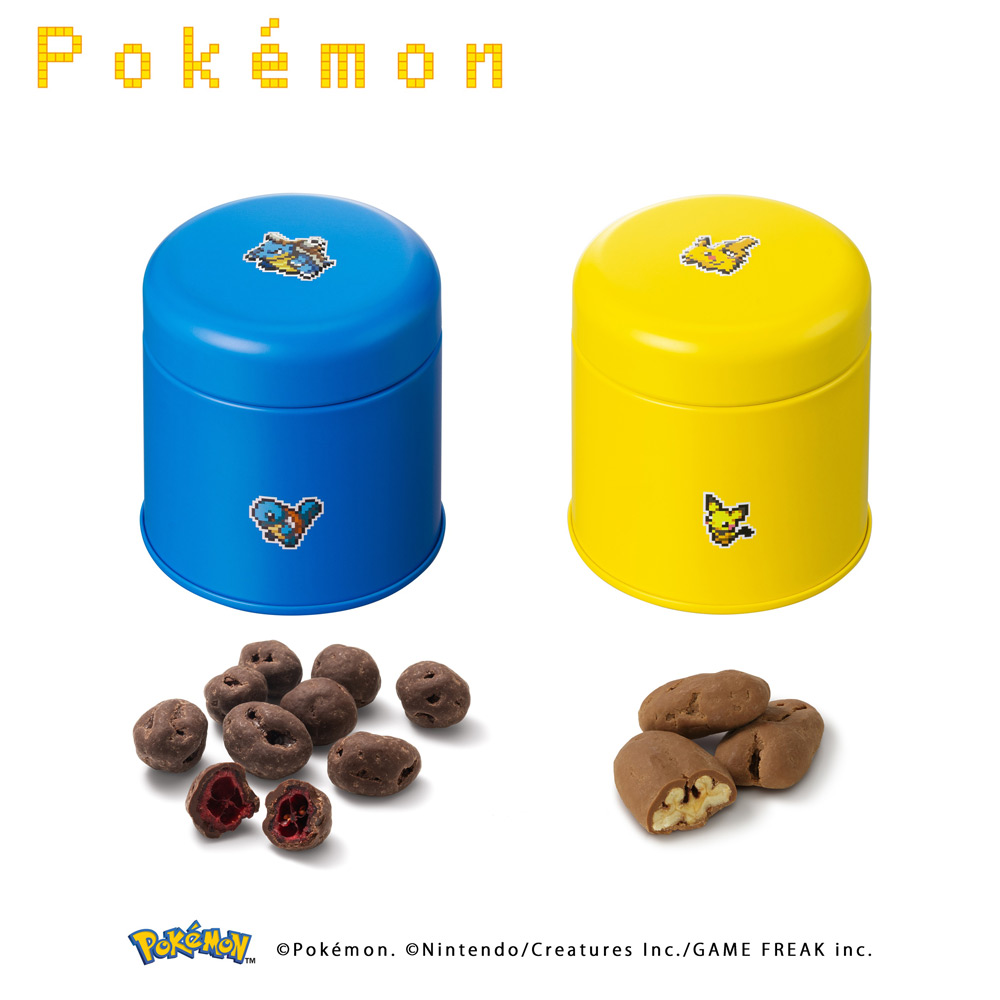 【バレンタインデー】〈ポケモン meets メリーチョコレート〉みずタイプ・でんきタイプ缶