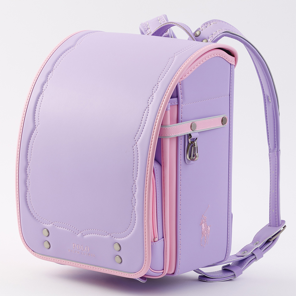 【名入れ】パステルコレクションランドセル（RL10027ラベンダー×ピンク）
