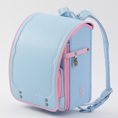 【名入れ】パステルコレクションランドセル（RL10027サックス×ピンク）