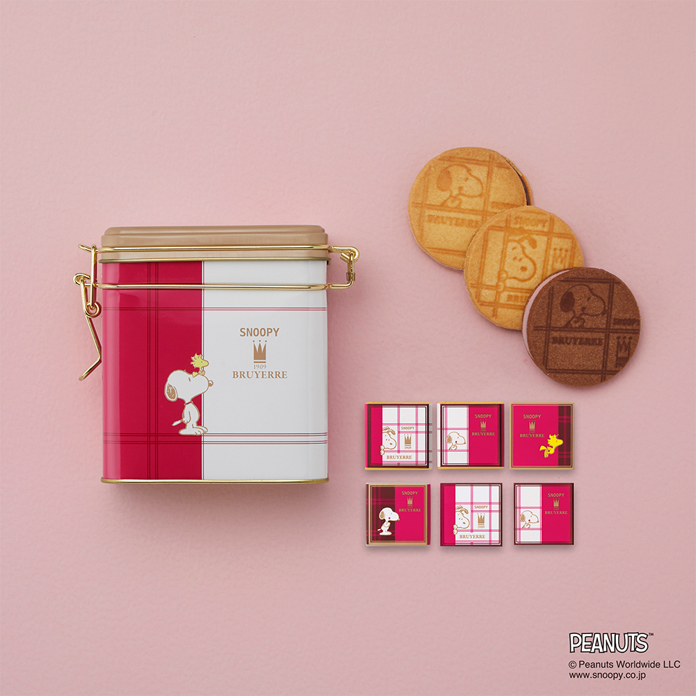【バレンタインデー】スヌーピー meets ブリュイエール キャニスターティン