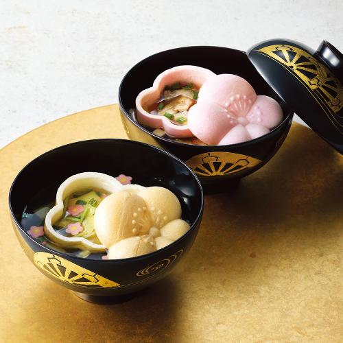 〈京都・辻が花〉京野菜のお吸物最中詰合せ