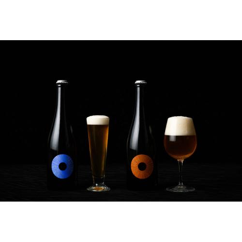 【父の日】オーガニックビール ドラゴンアイ2種飲み比べ 2本入ラガーセット（750ml×2／スカイ・マグマ各種1本）