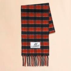 チェックリバーシブルマフラー