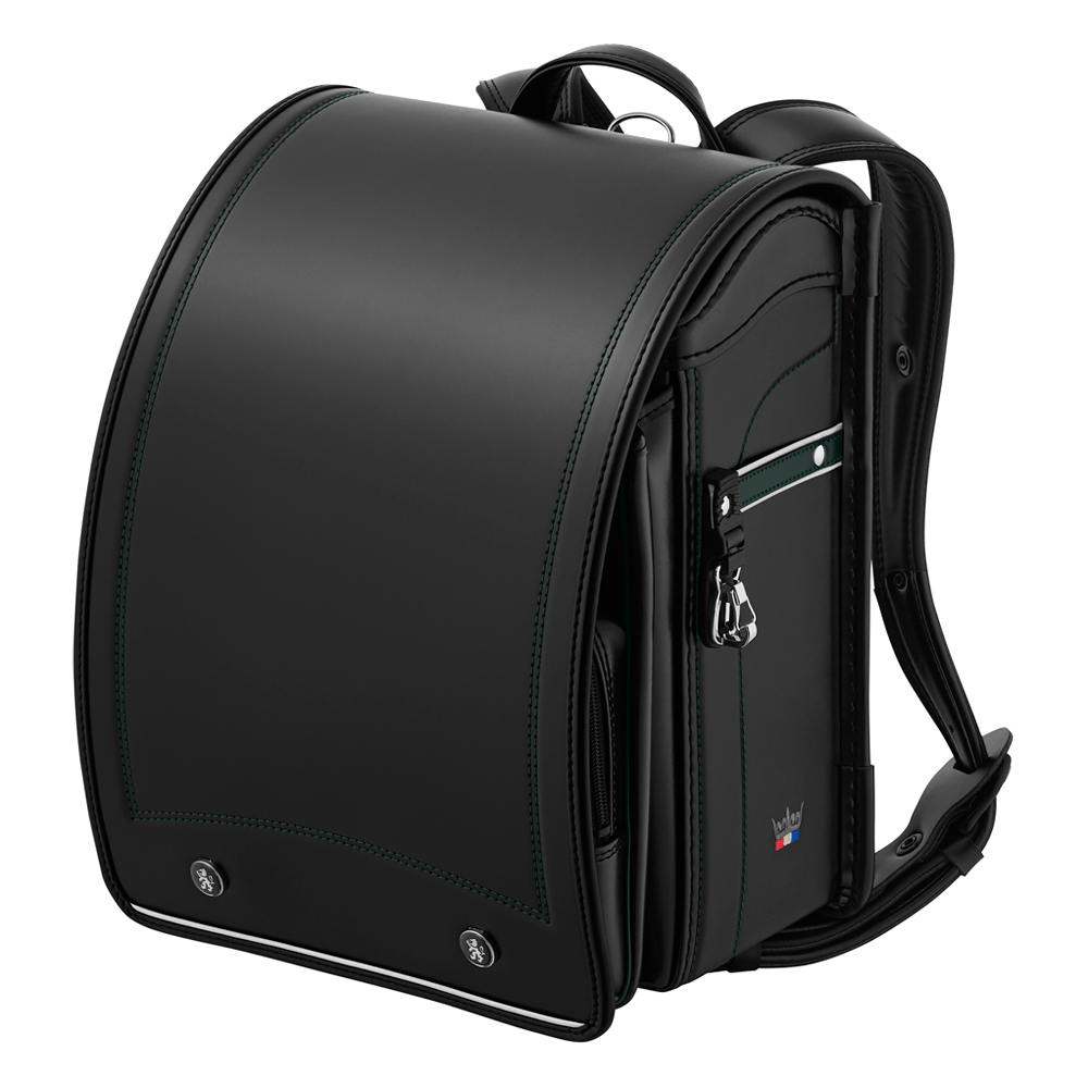 ＜モデルロイヤル　ベーシック＞ランドセル（MR27Bブラック×フォレストグリーン）