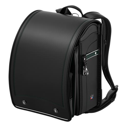 ＜モデルロイヤル　ベーシック＞ランドセル（MR27Bブラック×フォレストグリーン）