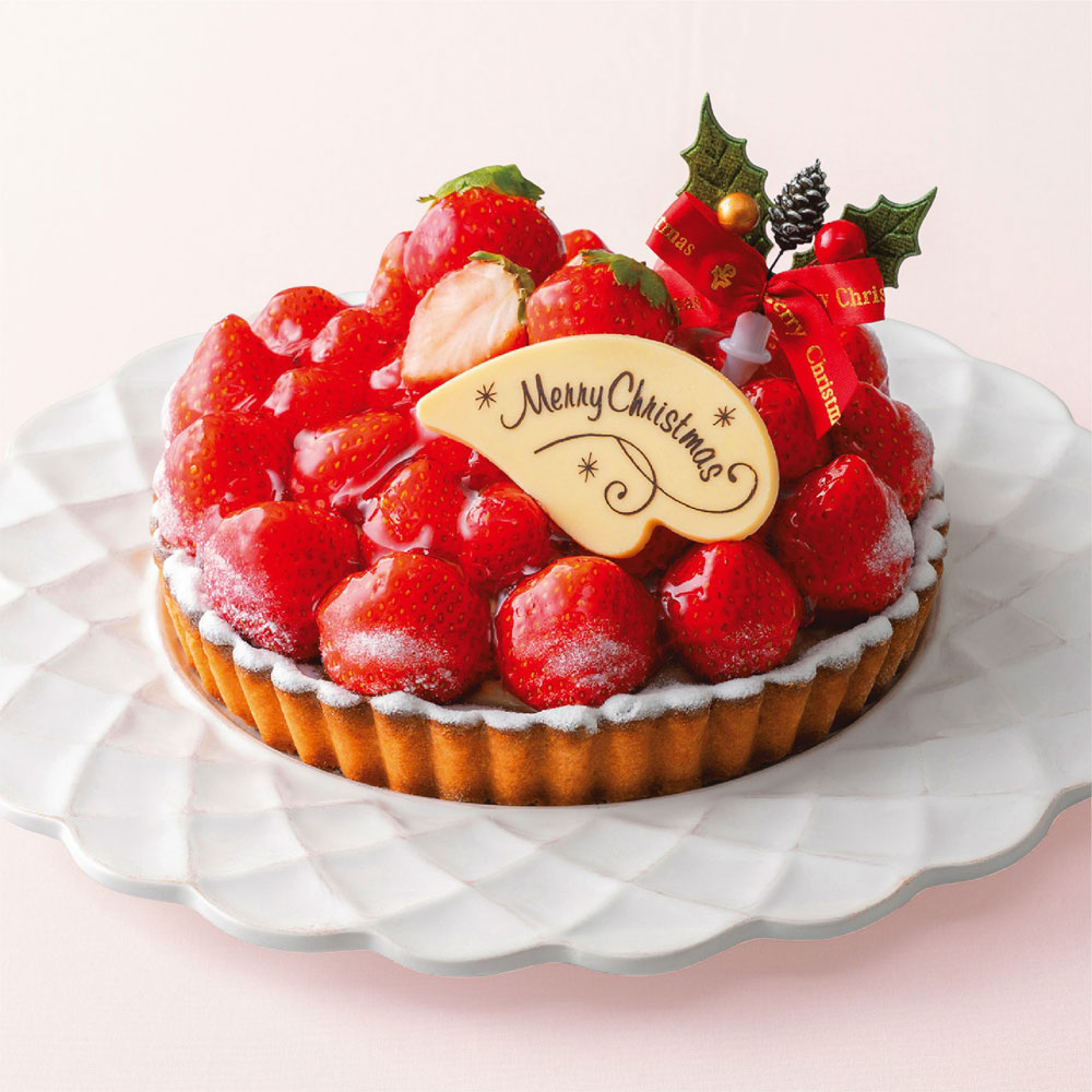 【店頭受取／岡山店】国産いちごのクリスマスタルト【12月24日（木）】