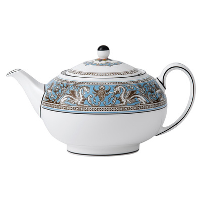 ウェッジウッド ティーポット ハイビスカス 1L 値下げの交渉○ ウェッジウッド ハイビスカス ティーカップ&ソーサー 新品