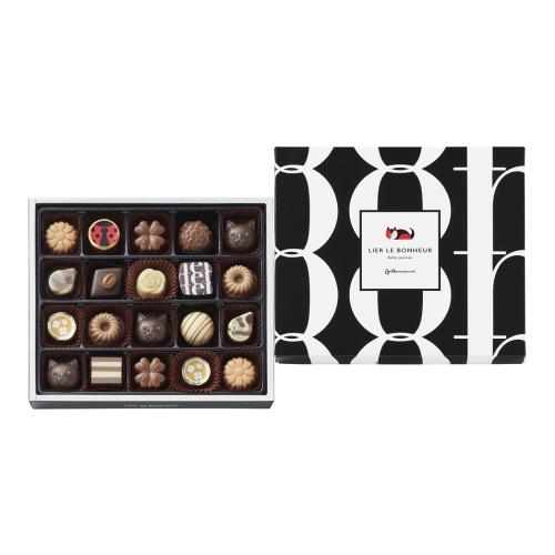 【バレンタインデー】＜ビアンクール　リエルボヌール＞ベルジョルネ20個入