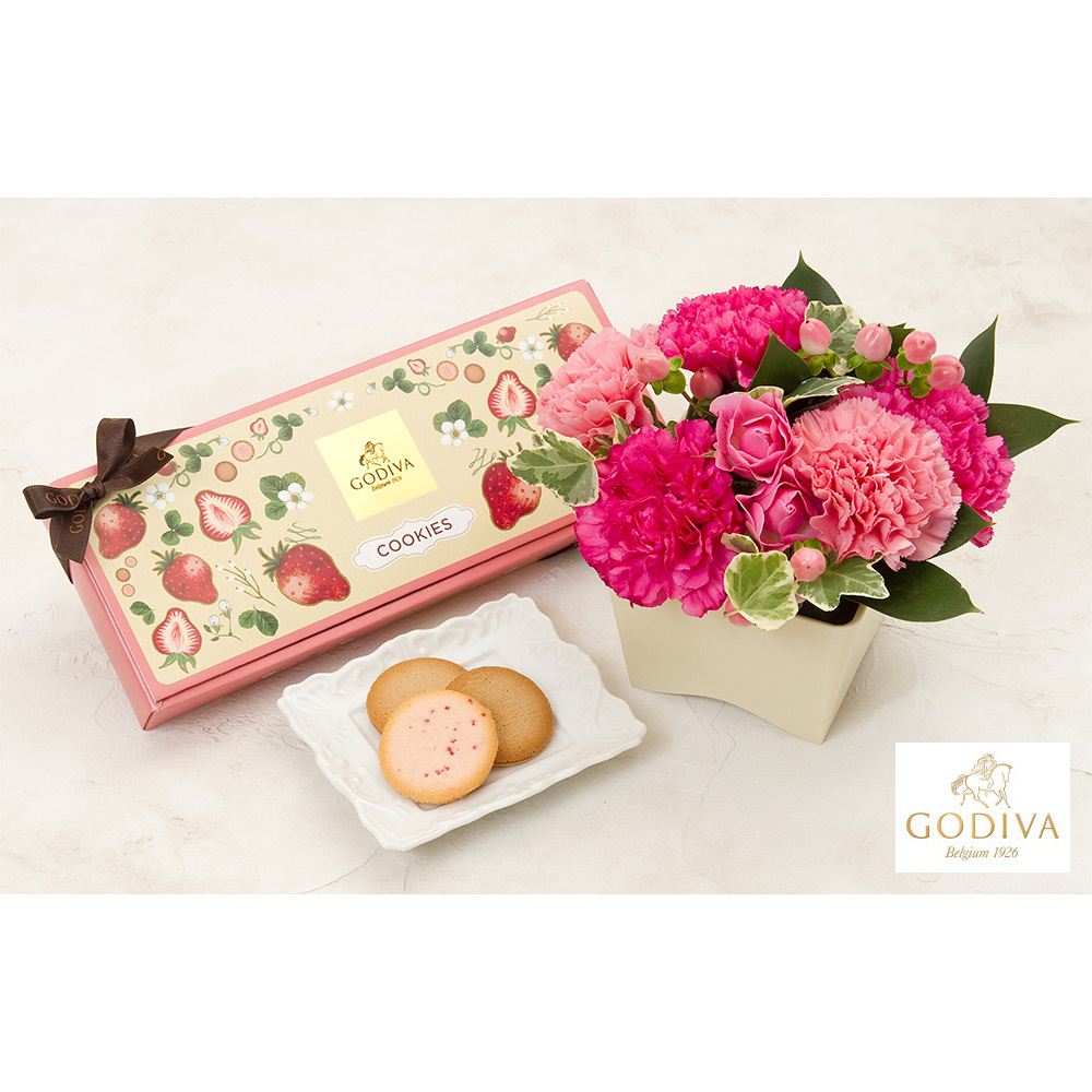 生花ｱﾚﾝｼﾞ ﾛｾﾞﾎﾞﾇｰﾙ ｺﾞﾃﾞｨﾊﾞ苺ｸｯｷｰ 商品詳細 高島屋オンラインストア