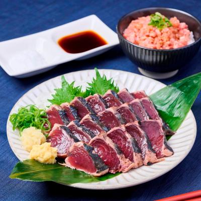 福袋 一本釣鰹たたきと天然まぐろたたきの詰合せ