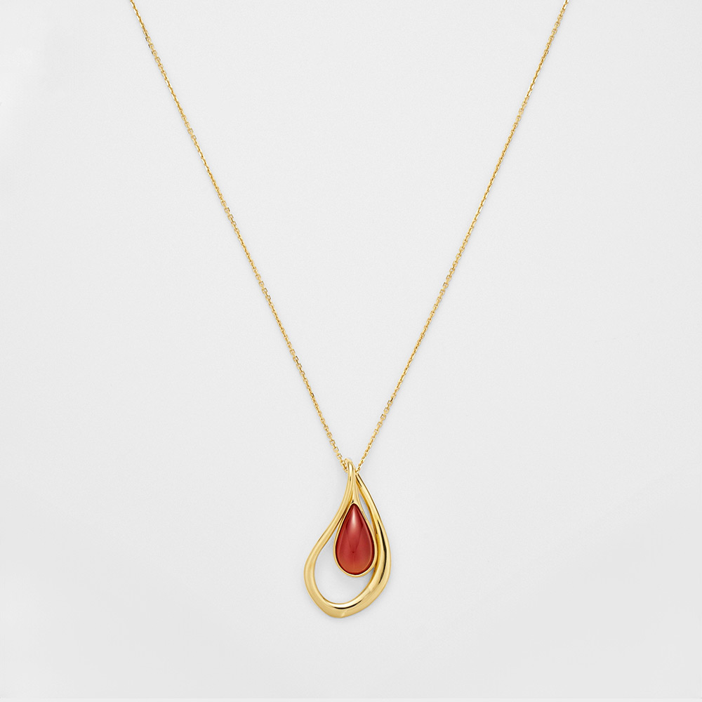 カーネリアン チェンジャブルネックレス