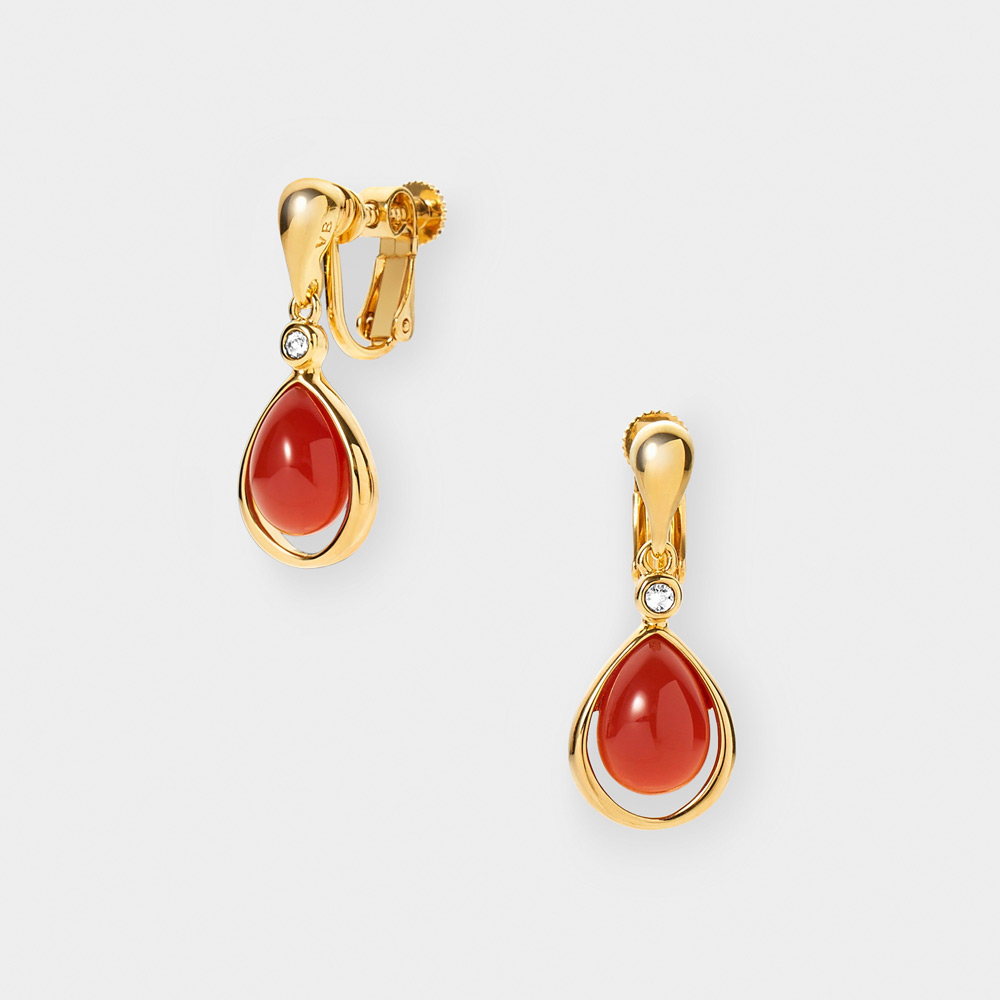 カーネリアン イヤリング