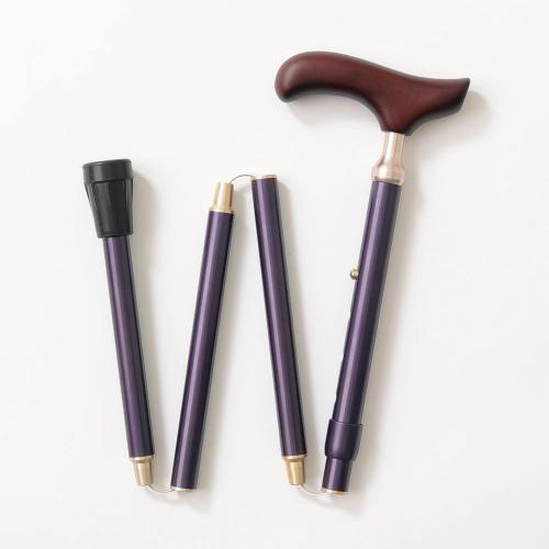 SLTステッキカラー伸縮スリムネック パープル M→L