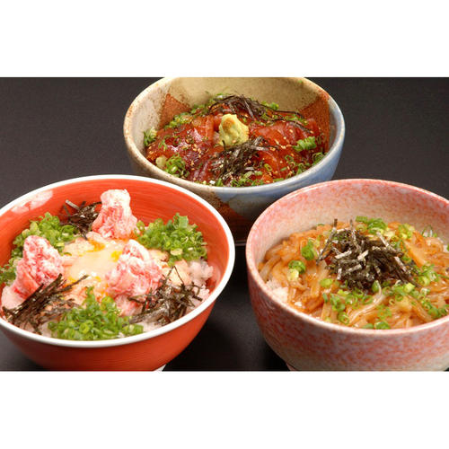 境港の海鮮丼3種セット(各2人前)