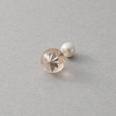 ［オーナメントピアス］ スノードーム