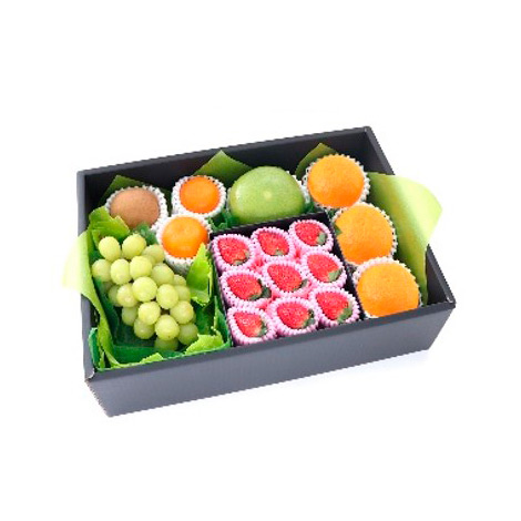 ［紅まどんな・シャインマスカット・いちご・みかん］旬のフルーツギフト1C