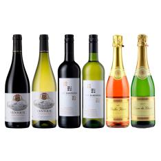 ホテル使用赤白泡6本ワインセット福袋