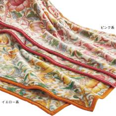 画像ロデン柄 アクリルニューマイヤー毛布(毛羽部分)