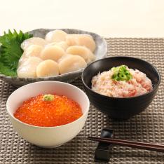 福袋 北海道産・海鮮どんぶりセット