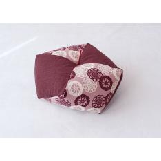 おじゃみ座ぶとん＜ﾌﾛｰﾗﾙﾋﾟﾝｸ＆蘇芳＞