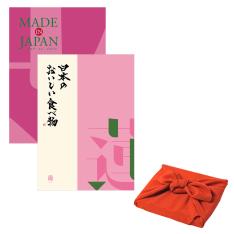 MJ08＋日本のおいしい食べ物 蓮 風呂敷包み りんご