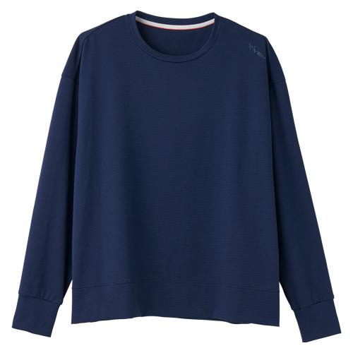 スタンダードドライ+ ロングスリーブクルーネックレディース<一般医療機器>M→XL
