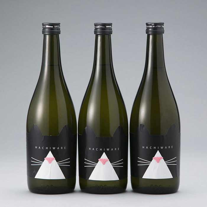 近江酒造 近江ネコ正宗「HACHIWARE」720ml3本セット