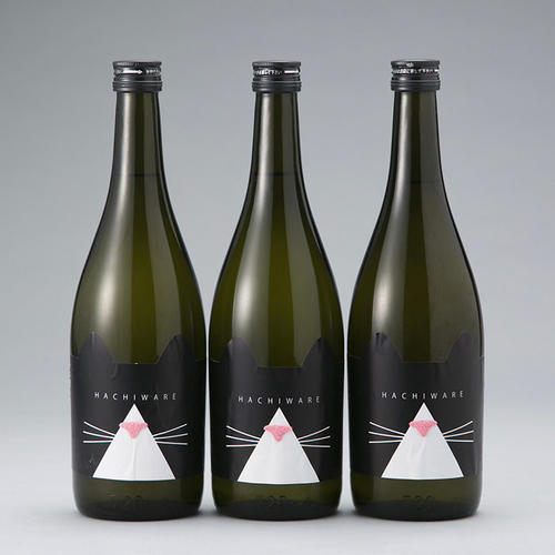 近江ネコ正宗「HACHIWARE」720ml3本セット