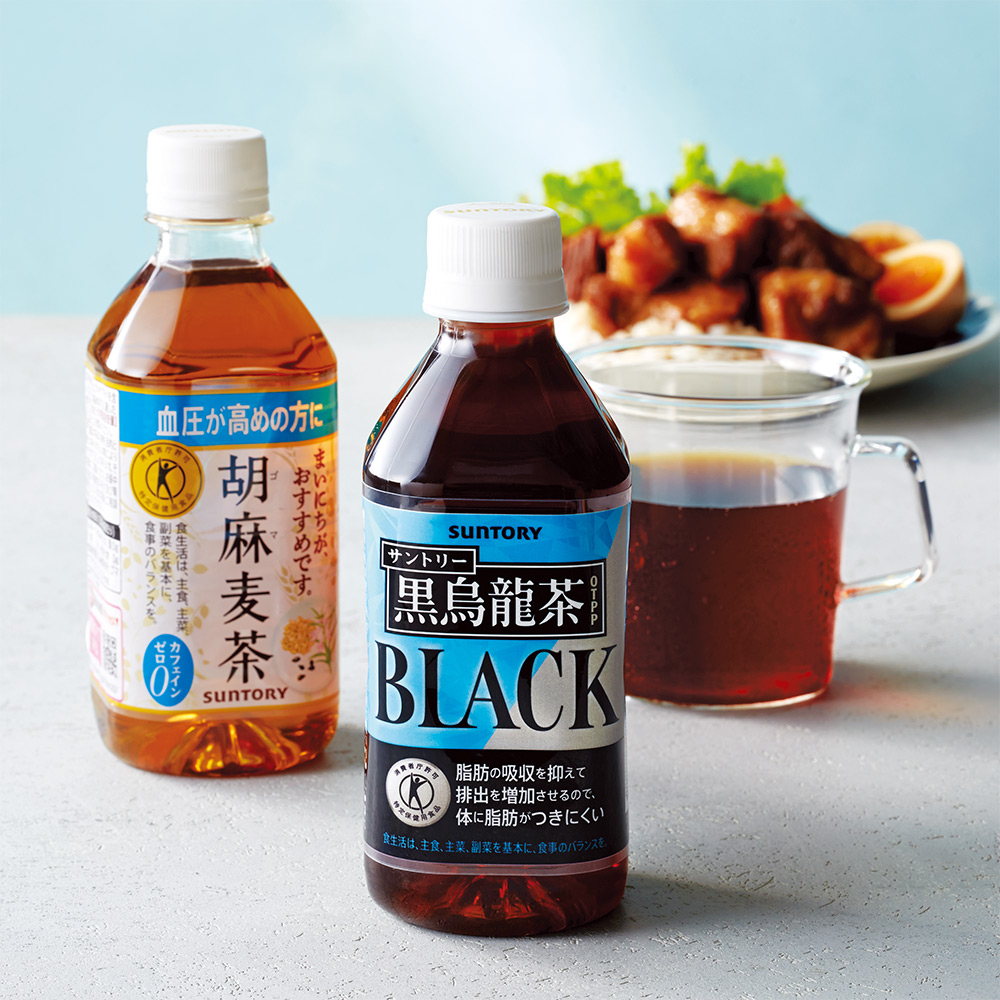 サントリー 黒烏龍茶 特定保健用食品 胡麻麦茶ギフト １８本