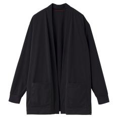リカバリーデイズ ロングカーディガン メンズ ファントムブラック M→XL