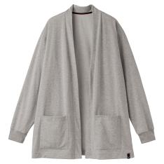 リカバリーデイズ ロングカーディガン メンズ 杢グレー M→XL