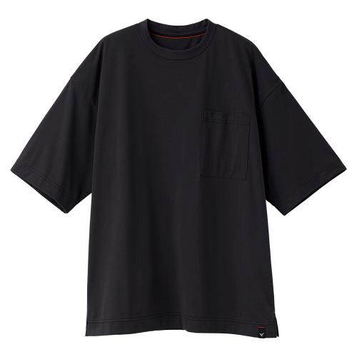 リカバリーデイズ ショートスリーブポケットT メンズ ファントムブラック (一般医療機器) M→XL