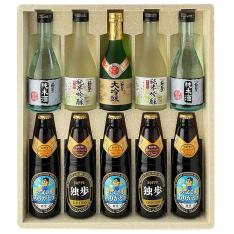 【父の日】父の日 独歩ビール・地酒飲み比べセット
