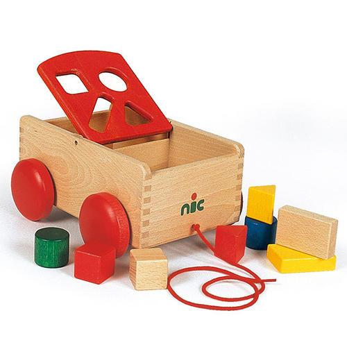 車付ポストボックス　赤