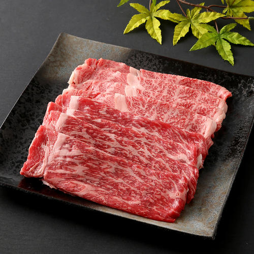 福島県産黒毛和牛肩ロース・もも　すき焼き用