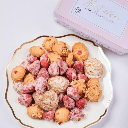 ストロベリーショコラとゲベックアソート缶