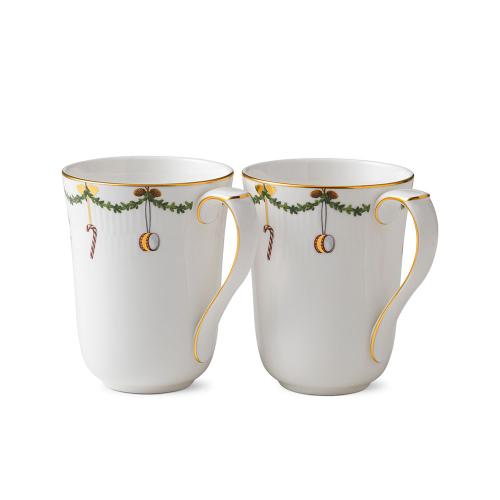 スターフルーテッドクリスマス マグペア