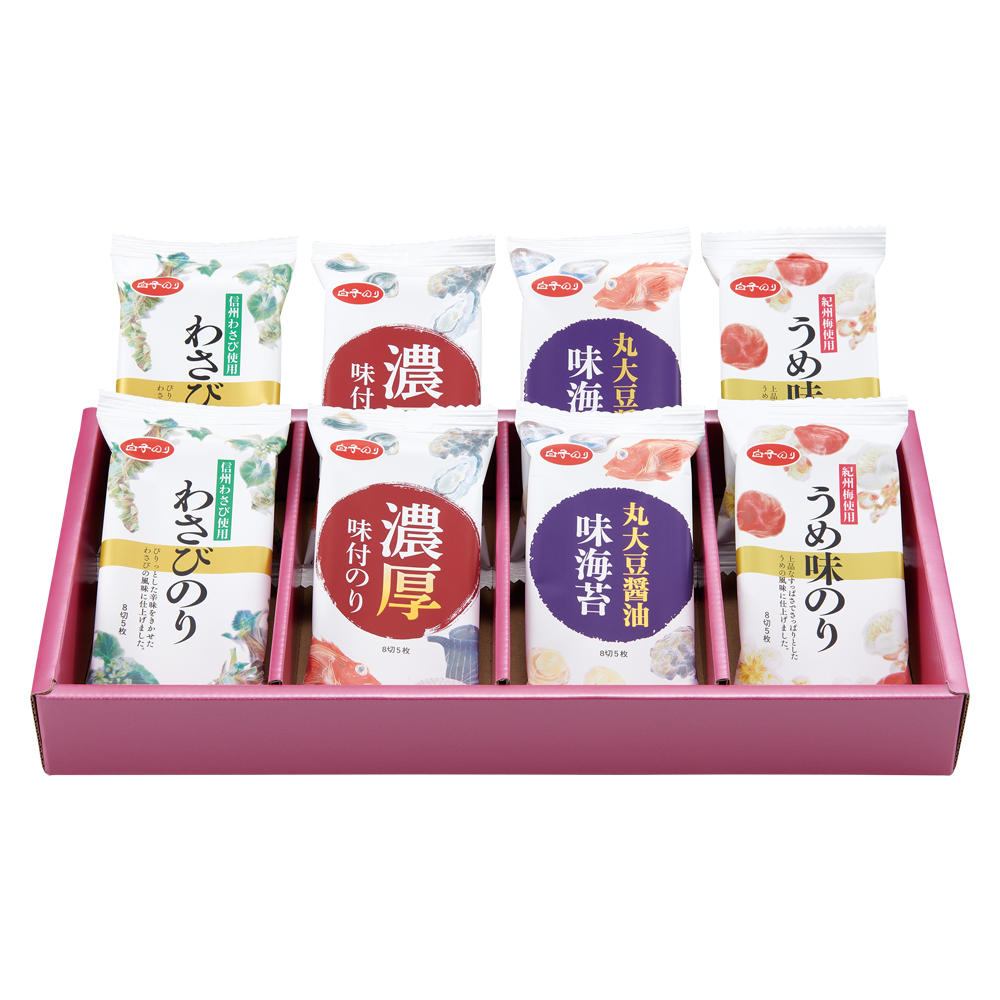 〈白子〉味のりバラエティ詰合せ